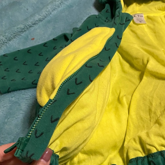 Green Dinosaur Kids Costume - Picture 5 of 10